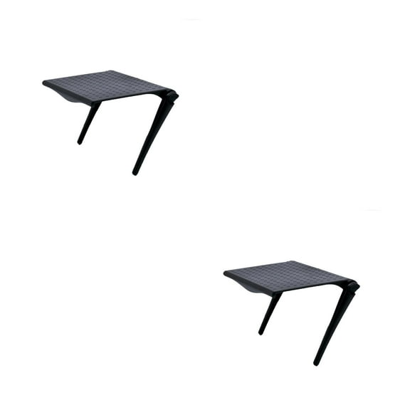 2 Count Screen Storage Bracket TV Computer Monitor Shelf Office