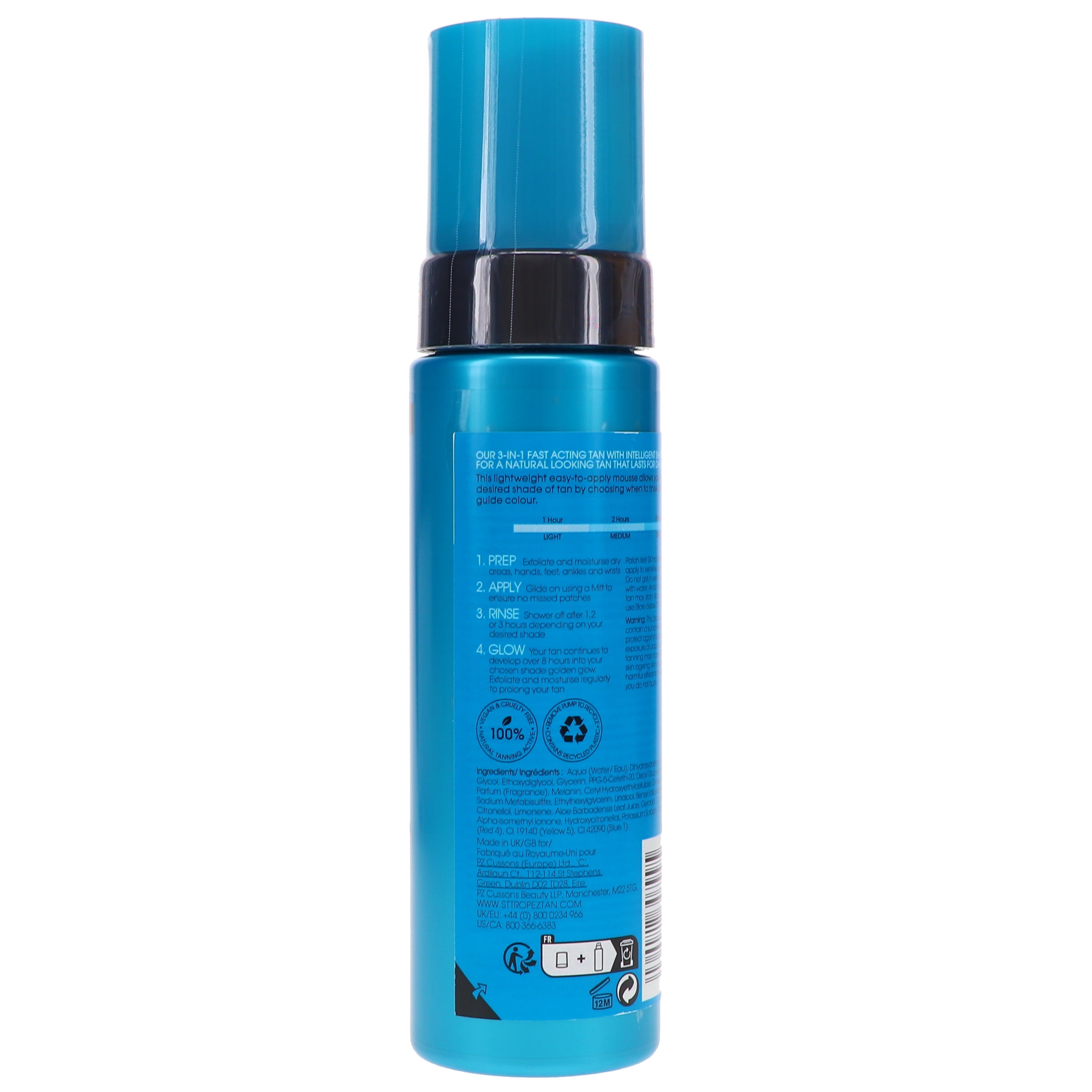($44 Value) St. Tropez Self Tan Express Advanced Bronzing Mousse, 6.7 Oz