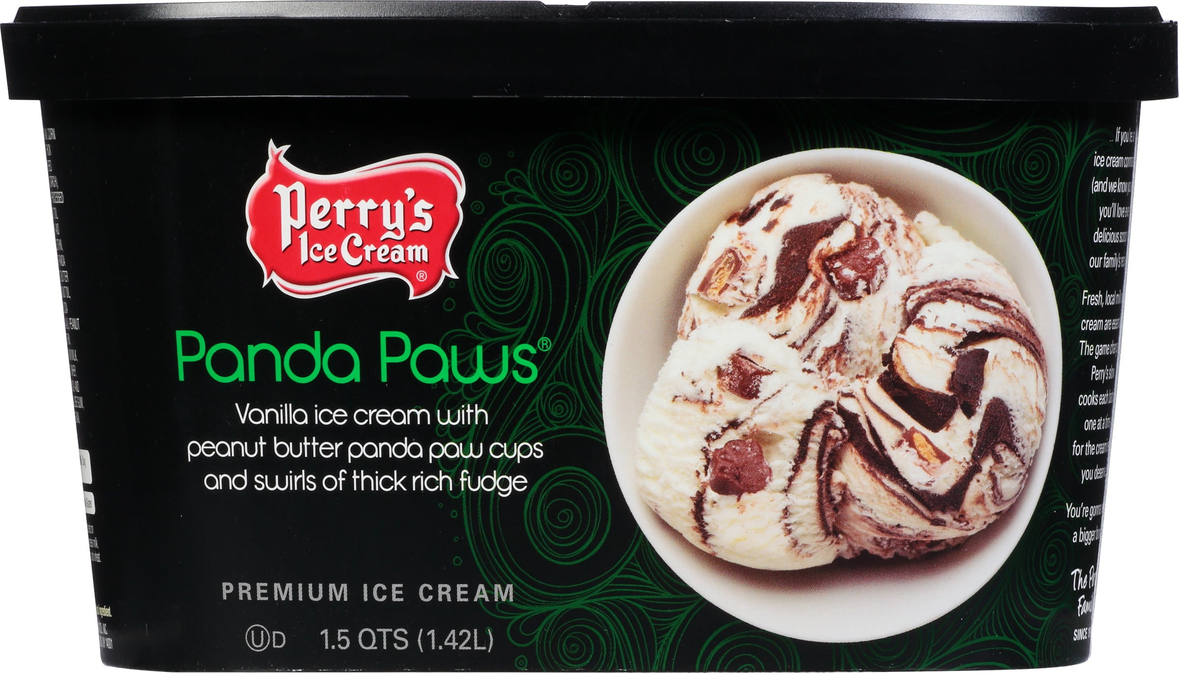 Perry's Panda Paws 1.5 Qt Ice Cream