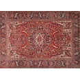 thumbnail image 1 of Ahgly Company Indoor Rectangle Traditional Orange Salmon Pink Persian Area Rugs, 5' x 8', 1 of 6