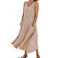 thumbnail image 1 of Vêtements d'Été en Lin Élégants et Amples pour Femmes, 1 of 1