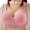 Pink, variant on Sngxgn Women's S uper Soft Wireless Lightly Lined Comfort Bra(Blue,36)