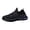 hwj# Black49, variant on Boys Toddler Sneakers Spring Summer Solid Color Mesh Lightweight Breathable Fashion Pull On Knitted Stretch Casual Shoes Non-Slip Outdoor Sports Shoes Lightweight Footwear Dailywear,Black,3