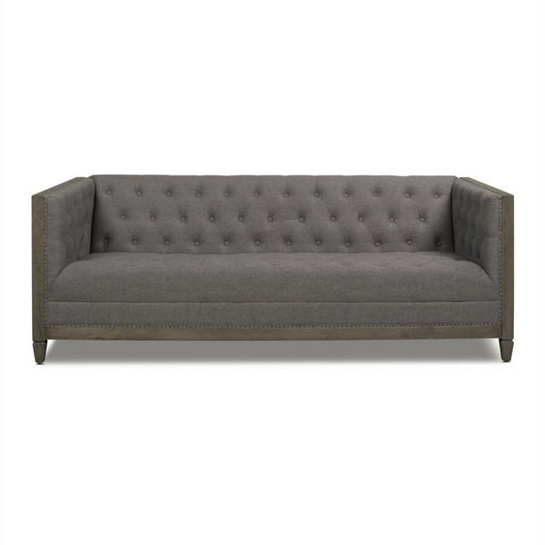 Jennifer Taylor Home Sylvan Farmhouse Oak Tuxedo Sofa Heathered Grey Com Jennifer Taylor Home Sylvan Farmhouse, Jennifer Taylor Home Sofa Bed