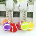 thumbnail image 2 of Llavero Mini pelota de tenis llavero llavero decoración de accesorios regalo para los fanáticos del POWERTI Llavero, 2 of 7