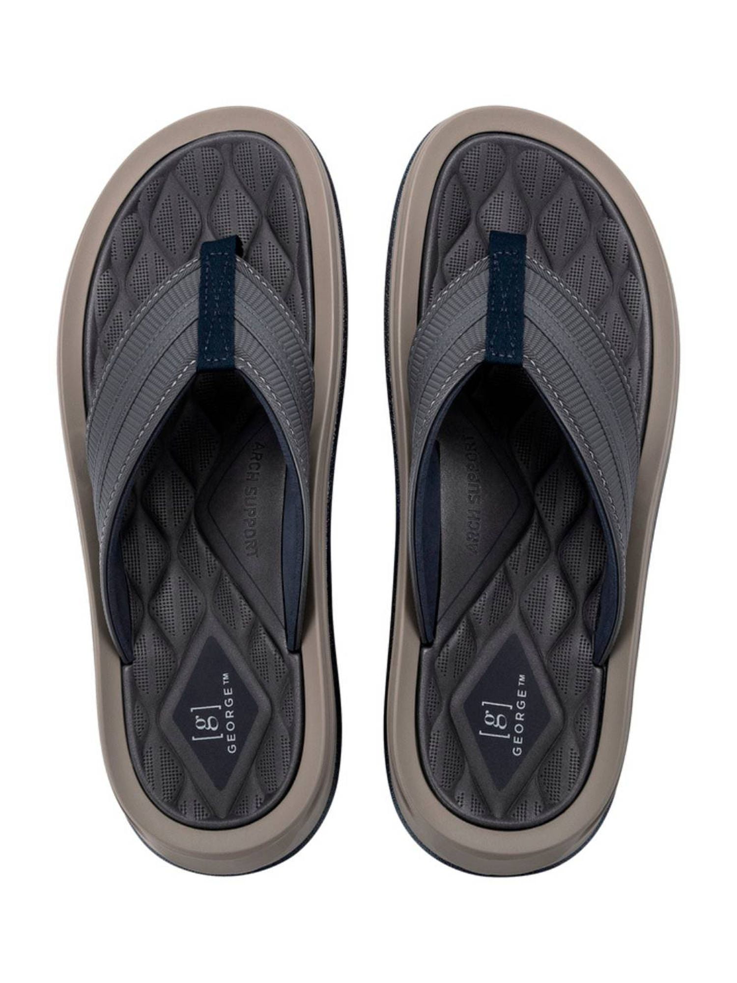 George Men's Premium Comfort Casual Flip Flop