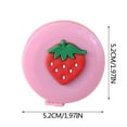 thumbnail image 3 of Daisyyozoid Father's Day 1.5M Tape Measure Inch Automatic Retractable Soft Colorful Ruler Fruit Measuring Tape Measuring Body Circumference, 3 of 3