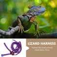 thumbnail image 4 of GAXIRE Reptile Harness De Nylon Púrpura Ajustable Para Exterior Con, 4 of 6