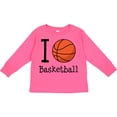 thumbnail image 3 of Inktastic I Heart Basketball Boys or Girls Long Sleeve Toddler T-Shirt, 3 of 5