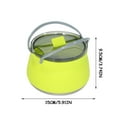 thumbnail image 2 of Dvkptbk Camping Bouilloire Bouilloire de Camping Pliable Bouilloire de Camping Portable Pliante Bouilloire Extérieure Compressible Pot Pliant Bouilloire de Voyage Camping et Randonnée, 2 of 2