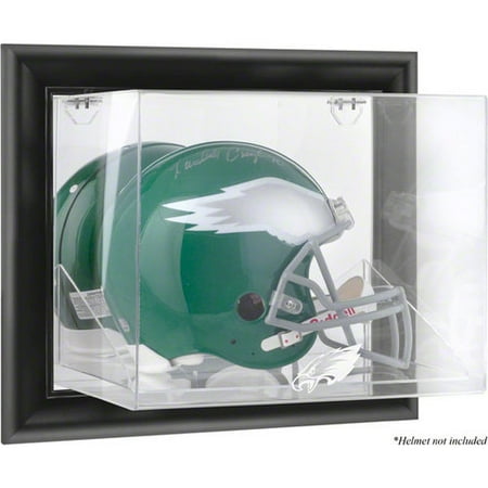 NFL - Philadelphia Eagles Framed Wall Mounted Logo Helmet Display Case