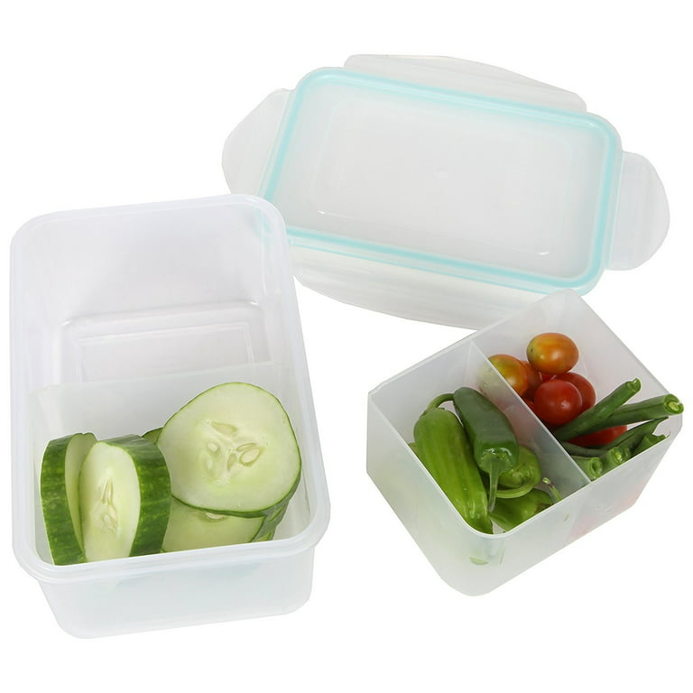 Lunch Containers Bento box - for Kids & Adults, INCLUDES 2 SIZES - 37 oz.  (1.1 L) - Divided Containers with 3 Removable Compartment Food Prep Portion  Control + BONUS + 5 oz. (150 ml) Soup Container 