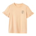 thumbnail image 3 of Camiseta de manga corta para mujer, camiseta de cuello redondo para mujer, para viajes, caminar, deportes S, 3 of 8
