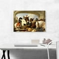 thumbnail image 2 of ARTCANVAS A Group of Animals - Geneva 1851 Canvas Art Print by Edwin Henry Landseer - Size: 26" x 18" (0.75" Deep), 2 of 9