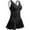 Black Polka Dot, variant on Summer Mae Women's Plus-Size Flower Printing Shaping Body One Piece Swim Dresses Swimsuit