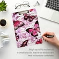 thumbnail image 5 of FMSHPON Flowers Butterflies Clipboard Hardboard Wood Nursing Clip Board and Pull for Standard A4 Letter 13x9 inches, 5 of 7