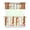 White-4, variant on Boho Style Kitchen Curtains Set Nordic Tribal Pattern Valance and Tier Set Light Filtering Rustic Artistic Aesthetic Rod Pocket Curtains for Living Room