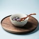 thumbnail image 5 of Cucharas de madera, paquete de 4 cucharas japonesas redondas de madera para sopa Phoebe con mango para niños, arroz, postre, cucharas de cocina para utensilios de cocina y cena, 5 of 7