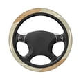 thumbnail image 6 of XMXT Contemporary Abstract Prints Steering Wheel Cover, Elastic Non-Slip Universal Fit Car Decor Accessories Protector for Auto SUV Trucks, 6 of 8