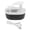 Black, variant on YAHHU 280ml Desktop Humidifier Innovative Water Scene Aromatherapy Machine Portable Large Mist Ultrasonic Humidifier for Home Bedroom Office, White (10 inches / 25.4 cm)