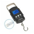 thumbnail image 1 of Portable Travel Hanging Fish Scale with Metric Retractable Measuring, LCD Electronic, 1 of 7