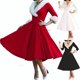 thumbnail image 2 of Vestido de Navidad de Año Nuevo para mujer, antes de Navidad de pesadilla traje Sexy, manga larga, felpa cálida, plisados vestidos de fiesta con capucha, 2023, 2 of 4