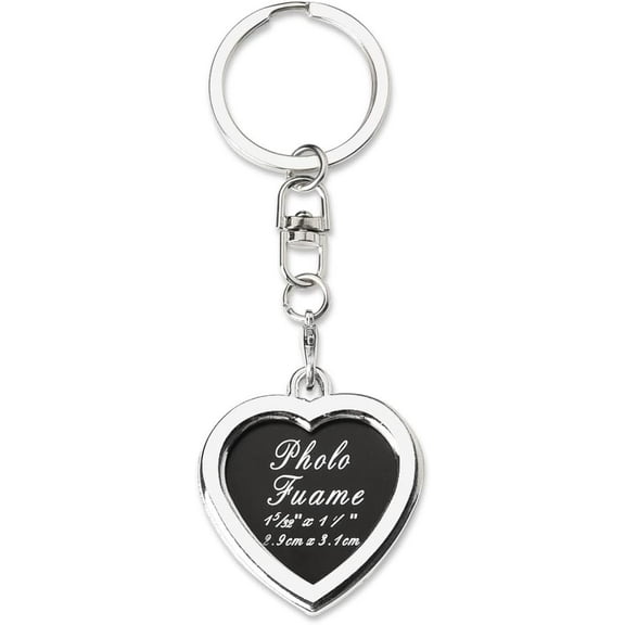 Holds Pictures Customizable Lockets Heart Keychain Photo Locket Key Chain for Women Men