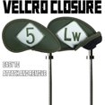 thumbnail image 3 of Funda para palos de golf CHAO de piel sintética de lujo juego de 12 piezas blanco y negro, 3 of 5