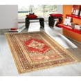 thumbnail image 3 of Pasargad Home 045331 Pasargad Home Vintage Oushak Collection Coral Lamb's Wool Area Rug- 3' 8' X 5' 7', 3 of 4