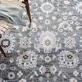 thumbnail image 6 of Safavieh Liberty Phyillis Floral Polyester Area Rug, Dark Gray/Ivory, 5'3" x 7'7", 6 of 11