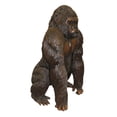 thumbnail image 2 of Nifao King Kong Bronze Statue – Outdoor Garden Decor Sculpture, 32"L x 28"W x 49"H, 2 of 13