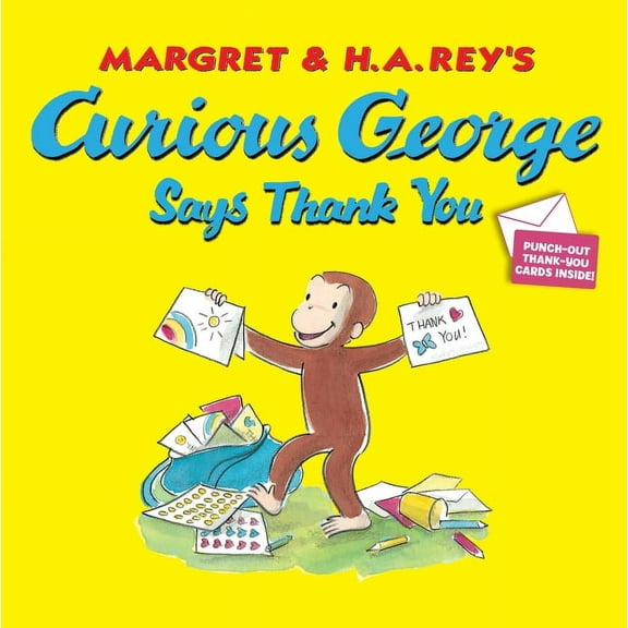 Curious George Curious George Says Thank You, (Paperback)
