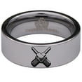 thumbnail image 2 of Gunner's Mate Tungsten Carbide Ring, 2 of 9