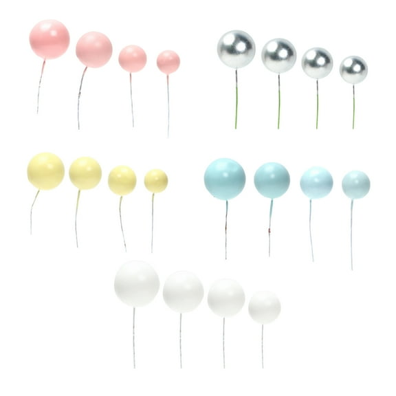 WHAMVOX 20 Pcs Dessert Cake Picks Cake Decorating Add- Festival Decorations 4*4*4cm