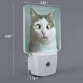 thumbnail image 2 of Goofa Funny Cat Night Light, Plug-in, Dusk to Dawn Sensor, Warm White, Ambient Lighting, Ideal Kids Adults Nightlight-, 2 of 9