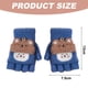 thumbnail image 2 of 4 guantes tipo chanclas de punto con dibujos animados bonitos para otoño e invierno, acolchados, 781, 2 of 5