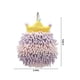 thumbnail image 3 of Juego de 2 toallas de chenilla - Toallas colgantes de microfibra absorbente, de secado rápido y baño - Naranja, Verde, Rosa, Azul, 3 of 6