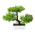 thumbnail image 1 of Artificial Plant Bonsai Small Tree Potted Fake Plant Flower Garden Decoration, 1 of 8
