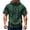 Dark Green_001, variant on Zip Up Hoodie for Men Casual Short Sleeve Hoodies Lightweight Jacket Summer Workout Gym Muscle Shirts with Pocket Khaki XXXL