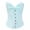 Blue, variant on Lace Trimmed Push Up Bustier Corset For Shapewear Girdle Waist Trainer