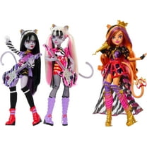 Monster High The Hissfits Purrsephone, Meowlody & Toralei Doll 3-Pack
