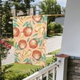 thumbnail image 4 of XMXY Cartoon Peach Watercolor Garden Flags Double Sided,Farmhouse Holiday Yard Outdoor Sign Decor Flag, 28"x40" inch, 4 of 7