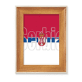thumbnail image 1 of Serbia Country Flag Name Desktop Wooden Photo Frame Display Picture Art Painting Multiple Sets, 1 of 3