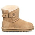 thumbnail image 3 of BEARPAW Isabelle Youth Iced Coffee Size 2 | Youth's Boot Classic Suede | Youth's Pull On Boot | Comfortable Winter Boot Iced Coffee Isabelle Youth Boots, 3 of 6