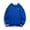 Blue, variant on Crewneck Sweatshirt Qiggri Men's Casual Top Round Neck Fake Two-Piece Sports Top Long Sleeved Top