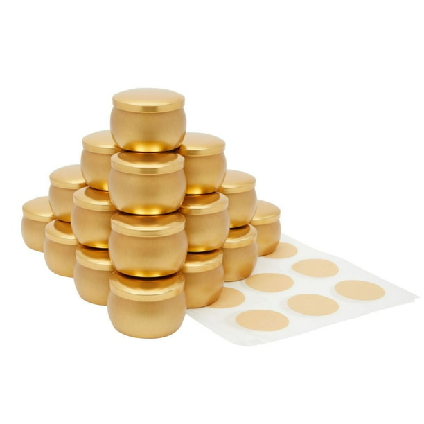 Candle tin labels uk