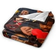 thumbnail image 2 of Blanket Michael Actors B. Jordans Throw Flannel Blankets Warm Soft Cozy Fuzzy Air Conditioning Blanket for Living Room Sofa Bed Gift Blankets for All Seasons 30"x40", 2 of 6