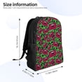 thumbnail image 3 of Rocae Graffiti Tape print Computer Bag with Separate Compartment, Suitable for 15 inch Laptop Backpack, Gift for Men and Women, 3 of 8
