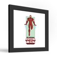 thumbnail image 5 of Gallery Pops Marvel Comics Avengers - Classic Iron Man Halftone Badge Wall Art, Black Framed Version, 12" x 12", 5 of 5
