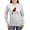 Ash Gray, variant on CafePress - Cardinal (2) Women's Long Sleeve T Shirt - Women's Long Sleeve Graphic Casual T-Shirt